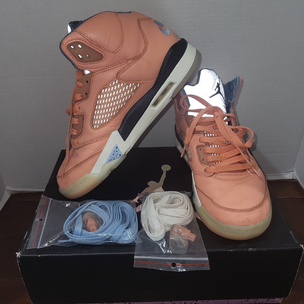 Jordan 5 Retro x DJ Khaled Mid We the Best Crimson Bliss, Size 7.5 DV4982 641